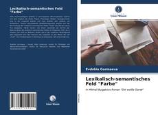 Portada del libro de Lexikalisch-semantisches Feld "Farbe"