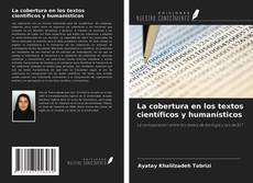 Buchcover von La cobertura en los textos científicos y humanísticos