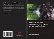 Capa do livro de Badanie zespołu nietoperzy pod kątem wpływu człowieka 