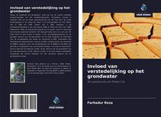 Couverture de Invloed van verstedelijking op het grondwater