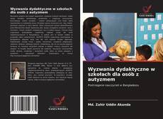 Bookcover of Wyzwania dydaktyczne w szkołach dla osób z autyzmem