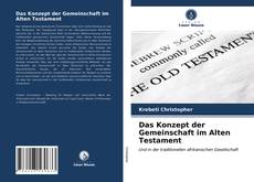 Das Konzept der Gemeinschaft im Alten Testament kitap kapağı