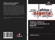 Capa do livro de Politica estera e sviluppo economico in Nigeria 