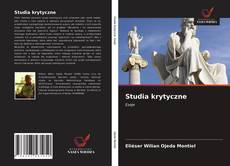 Studia krytyczne的封面