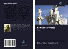 Bookcover of Kritische studies