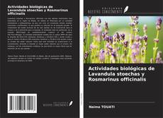 Portada del libro de Actividades biológicas de Lavandula stoechas y Rosmarinus officinalis