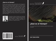 ¿Qué es el tiempo? kitap kapağı