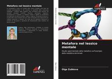 Metafora nel lessico mentale kitap kapağı