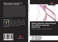 Mesh polymer electrolytes for lithium polymer batteries的封面