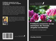 Portada del libro de Fritillaria oranensis en las montañas de Tessala (Argelia occidental)