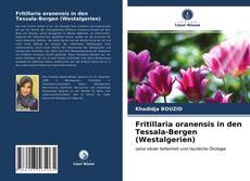 Portada del libro de Fritillaria oranensis in den Tessala-Bergen (Westalgerien)