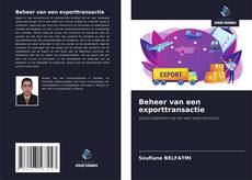 Couverture de Beheer van een exporttransactie