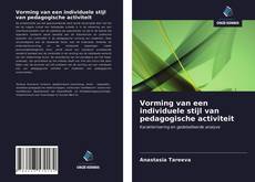 Bookcover of Vorming van een individuele stijl van pedagogische activiteit