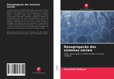 Buchcover von Desagregação dos sistemas sociais