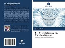 Die Privatisierung von Geheimdiensten的封面