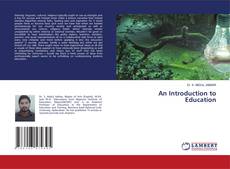 Copertina di An Introduction to Education