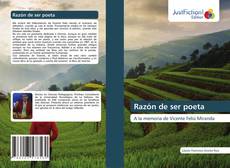 Razón de ser poeta kitap kapağı