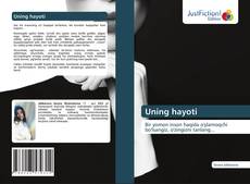 Capa do livro de Uning hayoti 