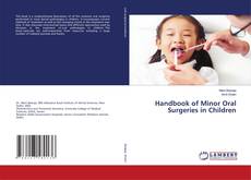 Copertina di Handbook of Minor Oral Surgeries in Children