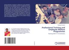 Copertina di Professional Training and Employee Welfare Programmes