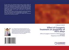 Copertina di Effect of Cryogenic Treatment on properties of 7075 alloys