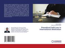 Copertina di Procedural Soft Law in International Arbitration