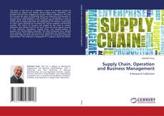 Copertina di Supply Chain, Operation and Business Management