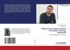 Copertina di Performance improvement of reactive routing protocols