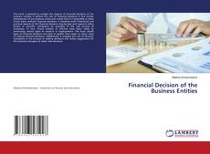 Copertina di Financial Decision of the Business Entities