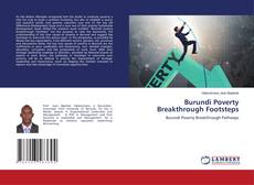 Copertina di Burundi Poverty Breakthrough Footsteps