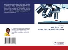 Copertina di MICROSCOPY PRINCIPLES & APPLICATIONS
