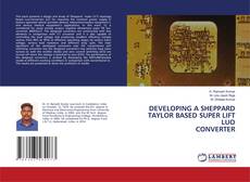 Copertina di DEVELOPING A SHEPPARD TAYLOR BASED SUPER LIFT LUO CONVERTER