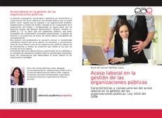 Buchcover von Acoso laboral en la gestión de las organizaciones públicas