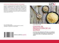 Couverture de COSTOS DE PRODUCCIÓN DE LA QUINUA