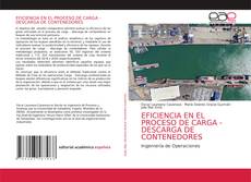 Bookcover of EFICIENCIA EN EL PROCESO DE CARGA - DESCARGA DE CONTENEDORES