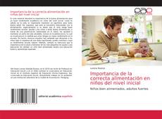 Couverture de Importancia de la correcta alimentación en niños del nivel inicial