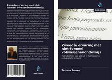 Bookcover of Zweedse ervaring met niet-formeel volwassenenonderwijs