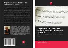 Buchcover von Experiência sueca de educação não formal de adultos