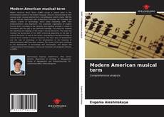 Modern American musical term的封面