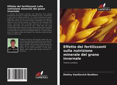 Capa do livro de Effetto dei fertilizzanti sulla nutrizione minerale del grano invernale 