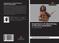 Importance of advertising in service promotion的封面