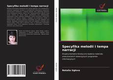 Bookcover of Specyfika melodii i tempa narracji