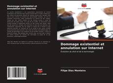 Bookcover of Dommage existentiel et annulation sur Internet