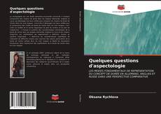 Quelques questions d'aspectologie kitap kapağı