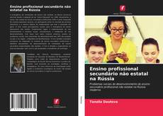Capa do livro de Ensino profissional secundário não estatal na Rússia 