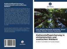 Buchcover von Kohlenstoffspeicherung in einheimischen und exotischen Wäldern