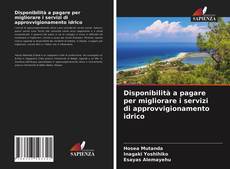 Bookcover of Disponibilità a pagare per migliorare i servizi di approvvigionamento idrico