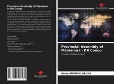 Provincial Assembly of Maniema in DR Congo kitap kapağı