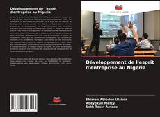 Copertina di Développement de l'esprit d'entreprise au Nigeria