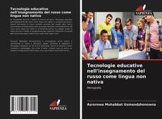 Portada del libro de Tecnologie educative nell'insegnamento del russo come lingua non nativa